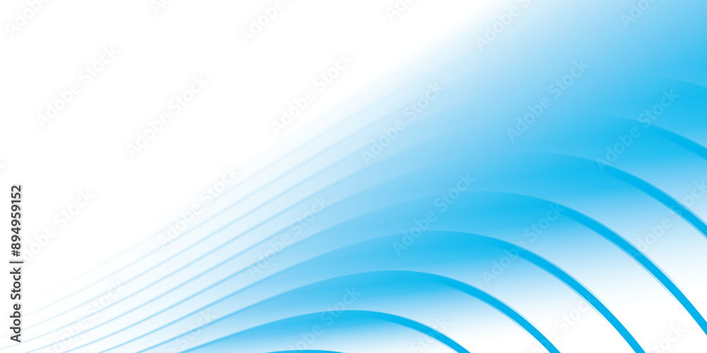Abstract geometric white and blue color background with curve lines. Vector illustration. Abstract geometric white and blue color background with curve lines. Vector illustration.