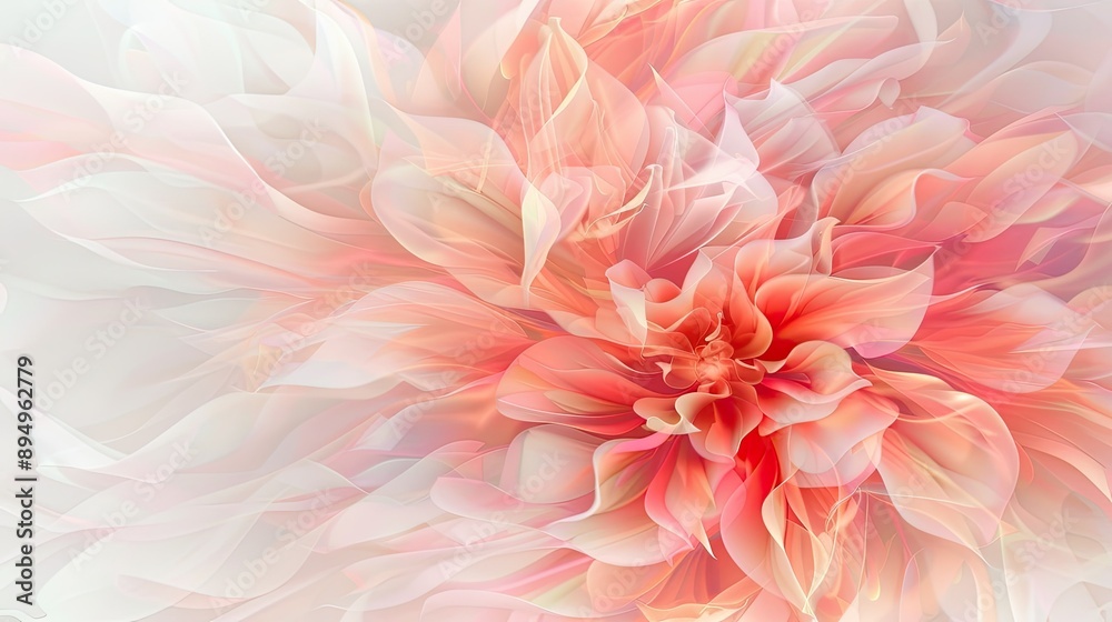 Pink Dahlia Flower Close Up Pink Dahlia Flower Close Up