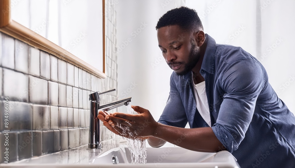 a man washing hands a man washing hands