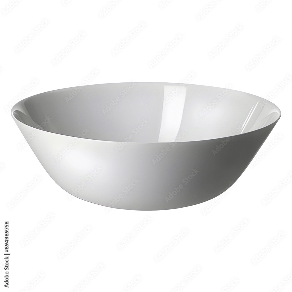 Bowl deep salad bowl white tempered glass tableware kitchen utensils table setting cafe home object isolated png illustration Bowl deep salad bowl white tempered glass tableware kitchen utensils table setting cafe home object isolated png illustration