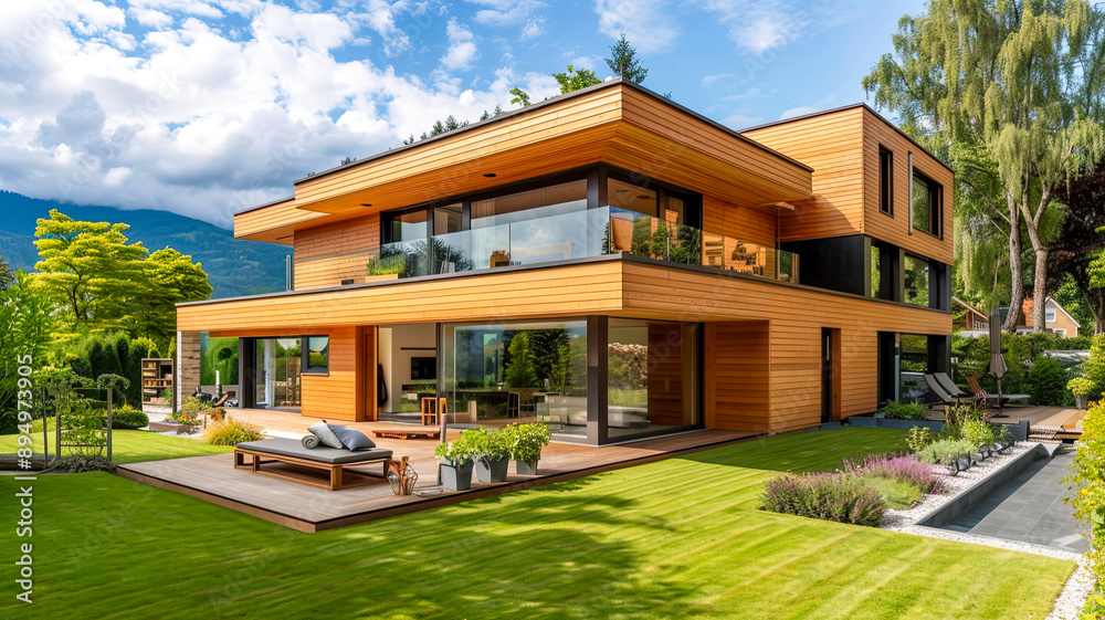 Einfamilienhaus mit Garten Einfamilienhaus mit Garten