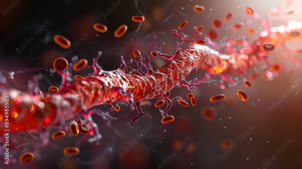 Fat clogs blood. The accumulation of excess fat, particularly ...
