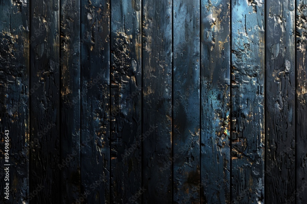 Fototapeta premium Wood Texture Black Wood Texture