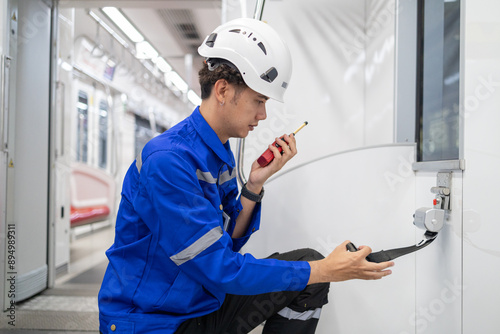 Portrait of a maintenance engineer