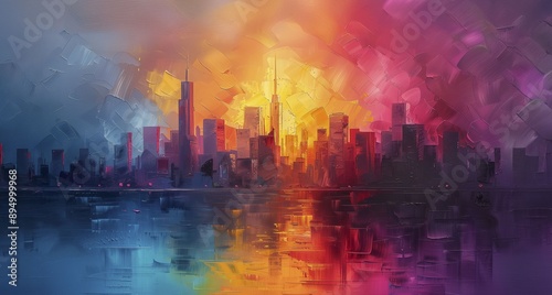 city in the night