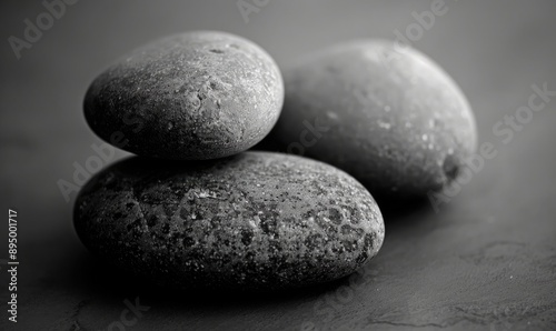 smooth pebbles