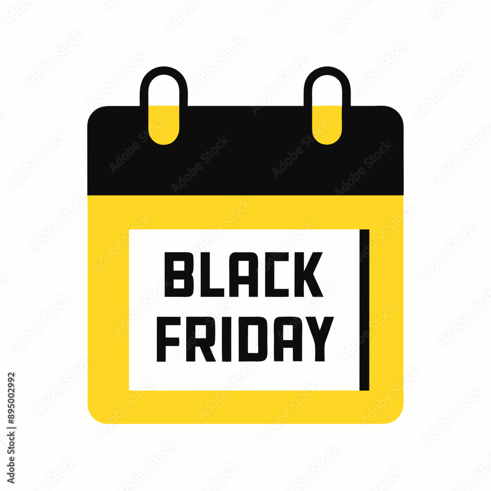Bold vector illustration Black Friday t-shirt with striking yellow text ideal for highlighting exclusive offers and sales events Bold vector illustration Black Friday t-shirt with striking yellow text ideal for highlighting exclusive offers and sales events