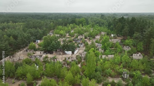 Training ground for black tactics airsoft and paintball