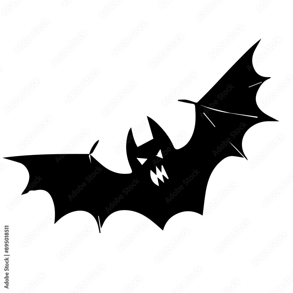 Black Silhouette of a Flying Bat. Halloween Clipart for Spooky Designs. Etching for design. Black Silhouette of a Flying Bat. Halloween Clipart for Spooky Designs. Etching for design.