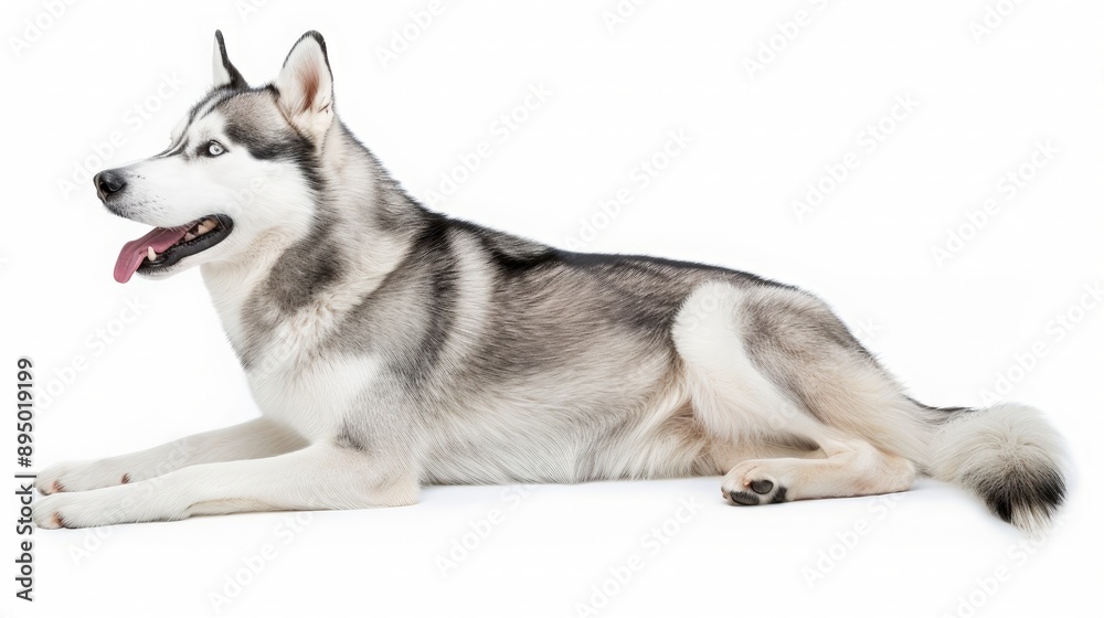 Husky Dog Portrait Husky Dog Portrait