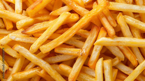 french fries close up background