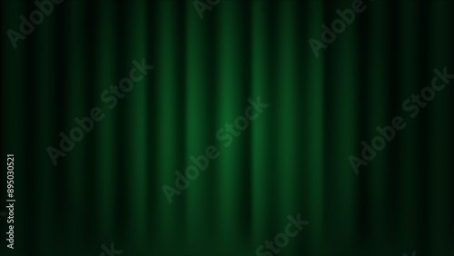 abstract green curtains
