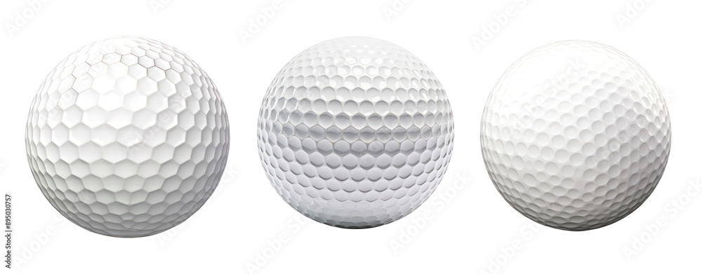 set of golf ball cut out background set of golf ball cut out background