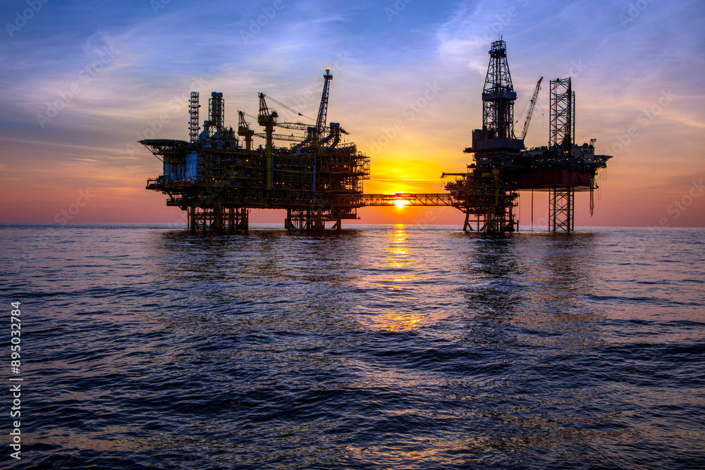 Oil production offshore Gulf of Mexico Oil production offshore Gulf of Mexico