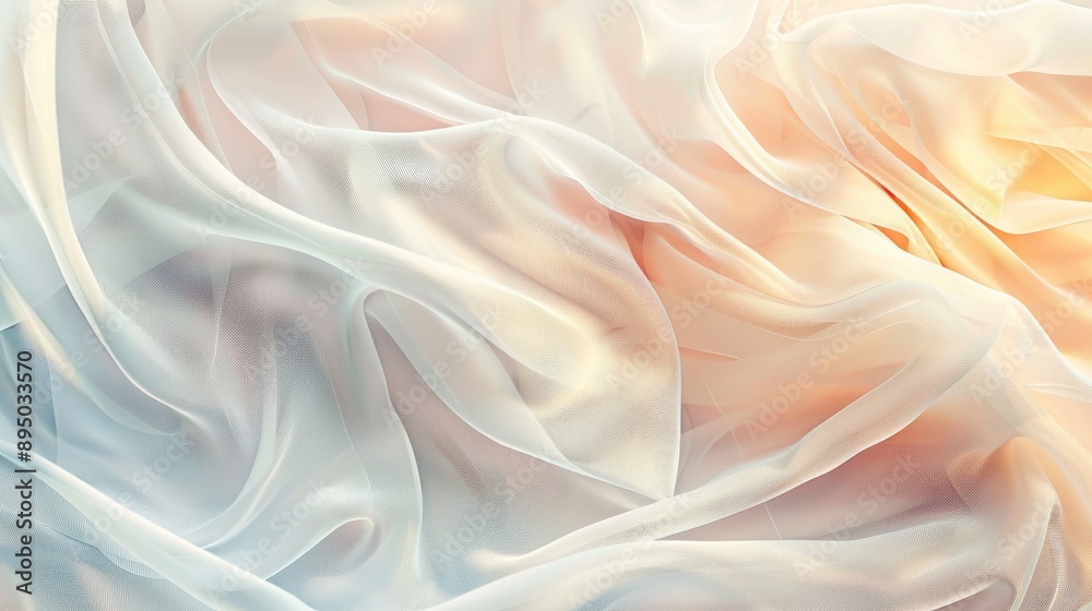 Soft chiffon texture background in abstract style Soft chiffon texture background in abstract style