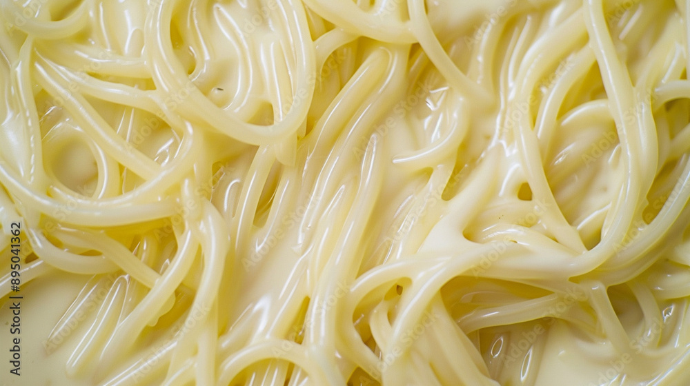 close up of pasta with white sauce close up of pasta with white sauce