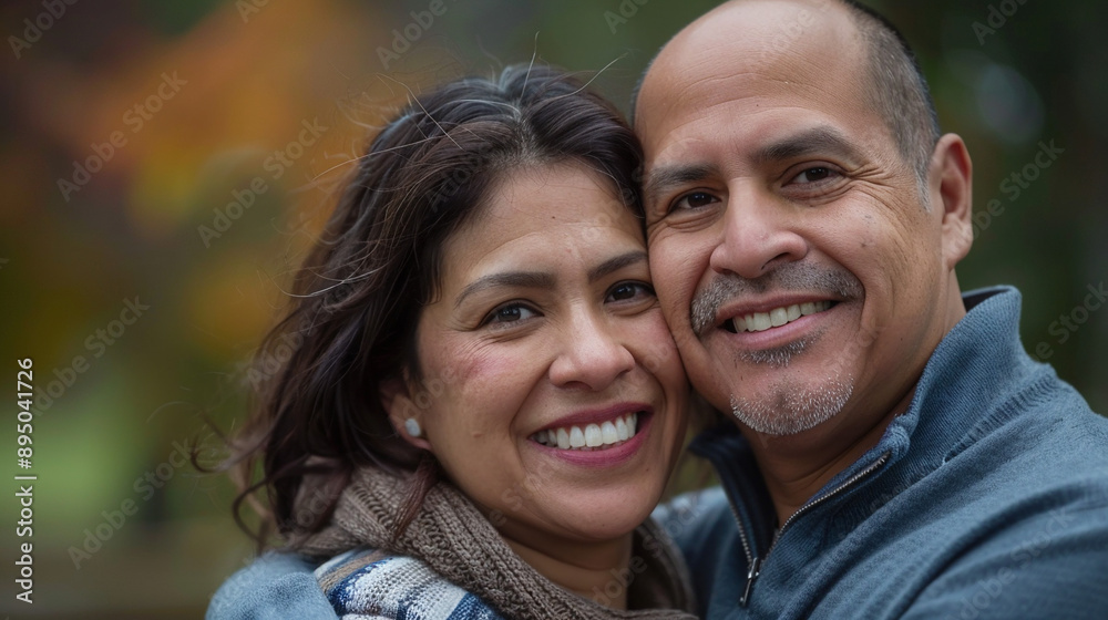 Mature hispanic couple. Mature hispanic couple.