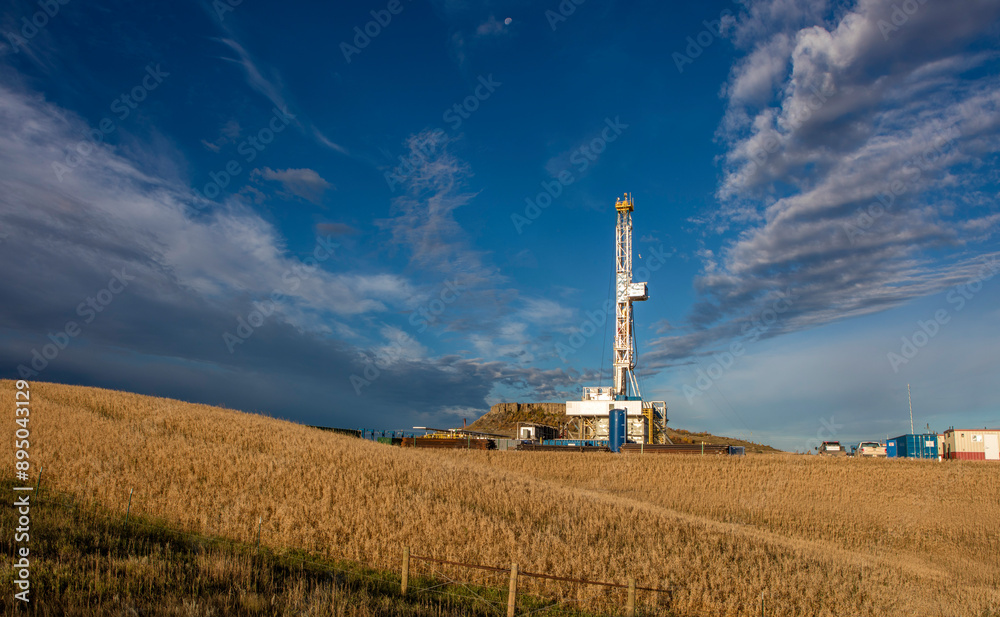 Drilling for oil in North Dakota Drilling for oil in North Dakota