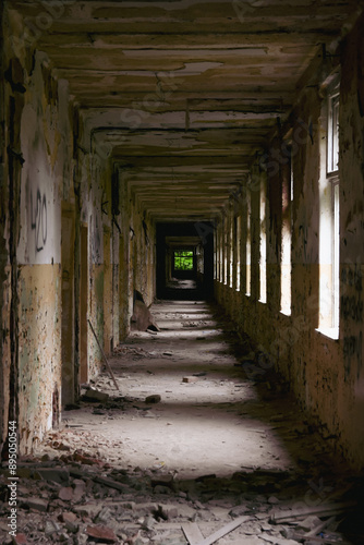 old abandoned building