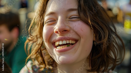 portrait of a smiling child