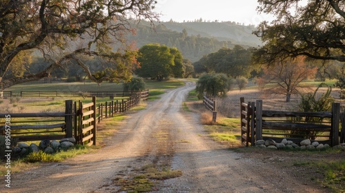 California Ranch Gateway: Rustic American Charm in the Heart of California