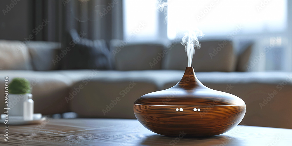 Essential oil aroma diffuser humidifier diffusing water articles in the air Essential oil aroma diffuser humidifier diffusing water articles in the air