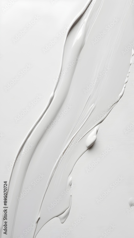 smear of white paint on a white background, bright smear of paint on canvas smear of white paint on a white background, bright smear of paint on canvas