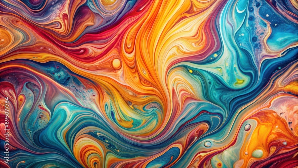 Abstract paint background with marbled effect in vibrant colors, marble, swirl, colorful, artistic, texture, vibrant Abstract paint background with marbled effect in vibrant colors, marble, swirl, colorful, artistic, texture, vibrant