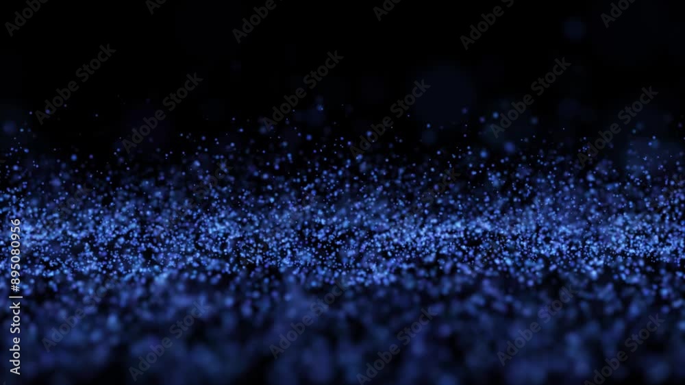 Sfondo animato particellare astratto