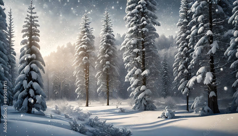winter in the forest winter in the forest