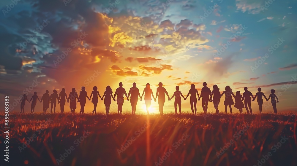 Realistic Happy International Friendship Day background Realistic Happy International Friendship Day background