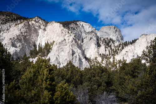 Cliffs in the sky photo