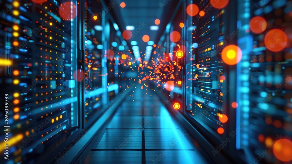 Advanced cybersecurity systems protecting digital data Advanced cybersecurity systems protecting digital data