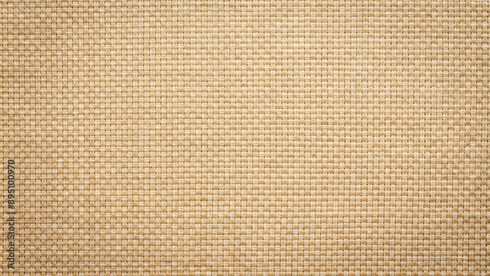 Woven Beige Fabric Texture - Closeup, Fabric, Texture, Background