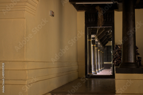 Entrance to a traditional Kerala house