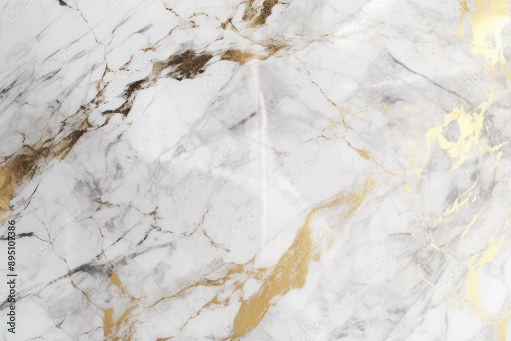 Obraz premium Marble Background. White Black Marbled Texture with Golden Veins. Abstract luxury background for Design, Wallpaper, Banner, website, invitation