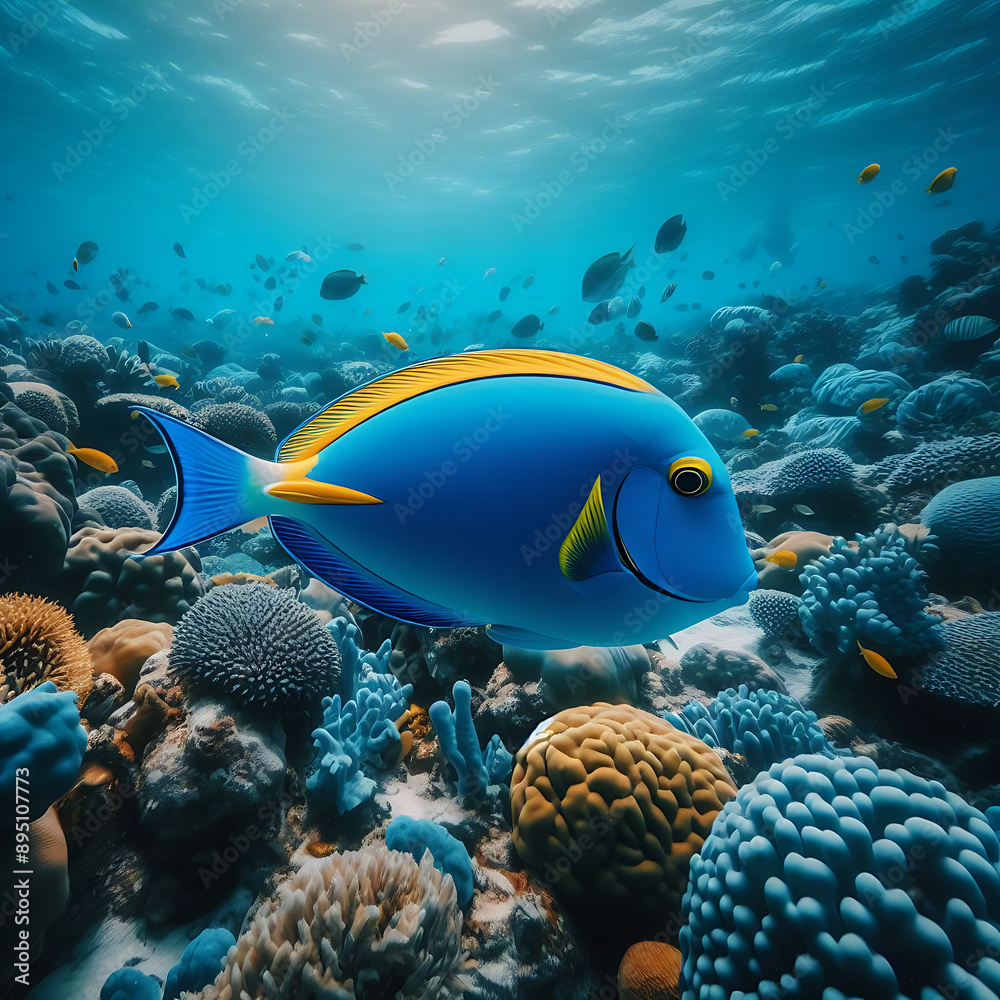 Tropical sea underwater fishes on coral reef. Aquarium oceanarium wildlife colorful marine panorama landscape nature snorkeling diving. coral reef and fish. blue fish in sea. coral reef. Tropical sea underwater fishes on coral reef. Aquarium oceanarium wildlife colorful marine panorama landscape nature snorkeling diving. coral reef and fish. blue fish in sea. coral reef.