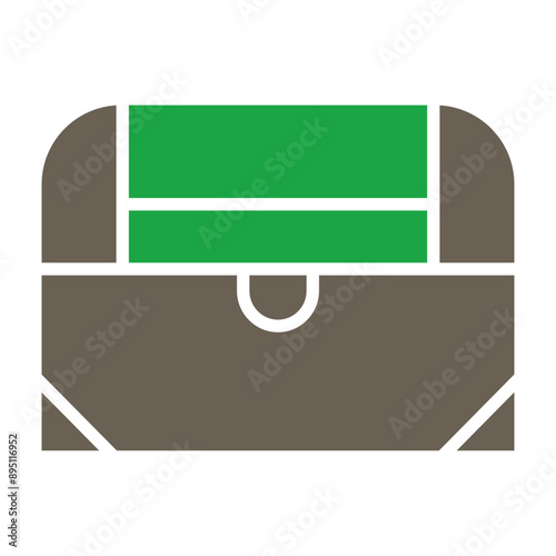 Treasure Glyph Two Color Icon