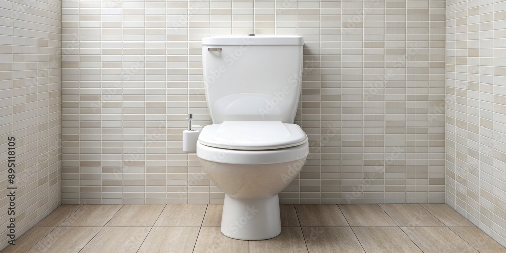 White Toilet in a Minimalist Bathroom, Tiles, Bathroom Design, Porcelain, Toilet Bowl, bathroom, toilet White Toilet in a Minimalist Bathroom, Tiles, Bathroom Design, Porcelain, Toilet Bowl, bathroom, toilet