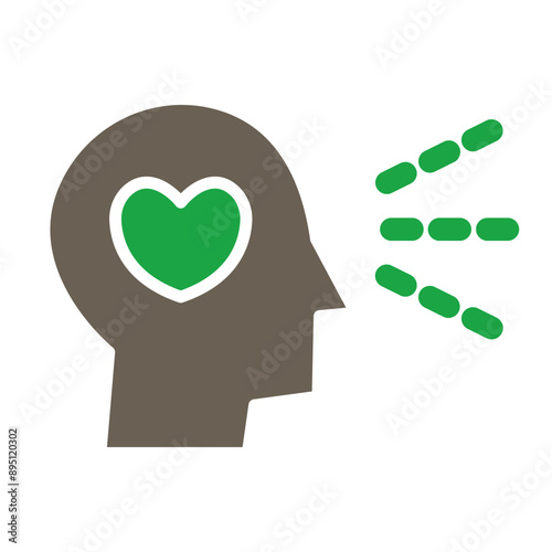 Visualization Vector Glyph Two Color Icon