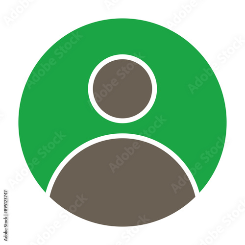 Customer Glyph Two Color Icon