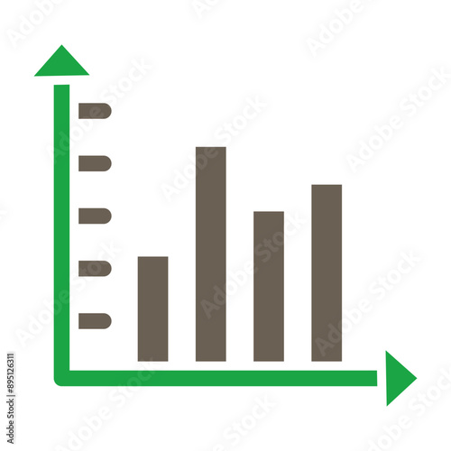 Fluctuate Glyph Two Color Icon