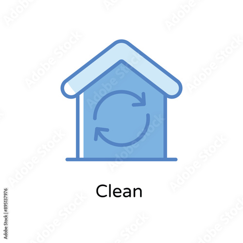 Clean vector icon