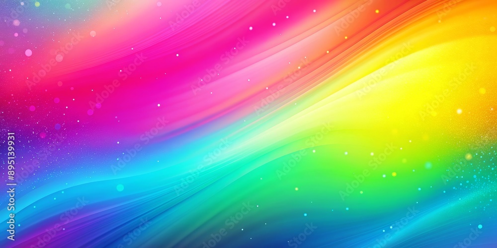Abstract Rainbow Swirl Background with Glitter and Light Spots, abstract background, rainbow swirl, colorful design, glitter Abstract Rainbow Swirl Background with Glitter and Light Spots, abstract background, rainbow swirl, colorful design, glitter