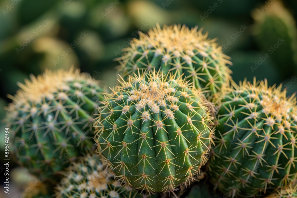Close Up of a Cactus with Spines. Close Up of a Cactus with Spines.