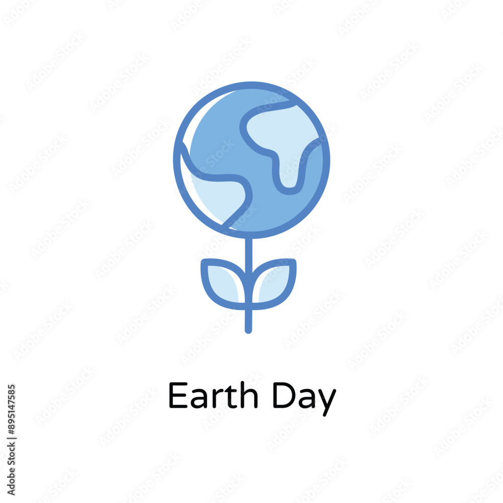 Earth Day vector icon Earth Day vector icon