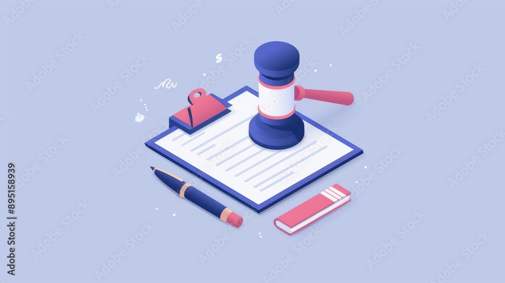 A visual representation of establishing a trust with legal documents and advisors, banner, with copy space A visual representation of establishing a trust with legal documents and advisors, banner, with copy space
