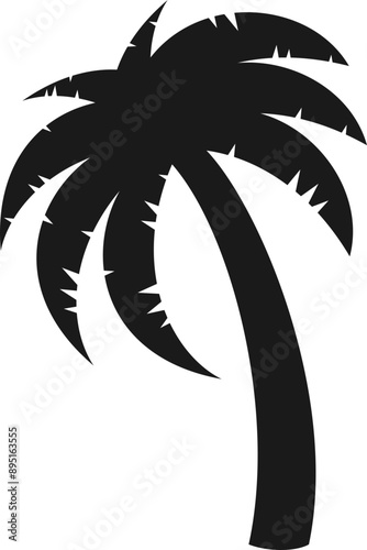 Palm Tree, Graphic Illustration Vector 