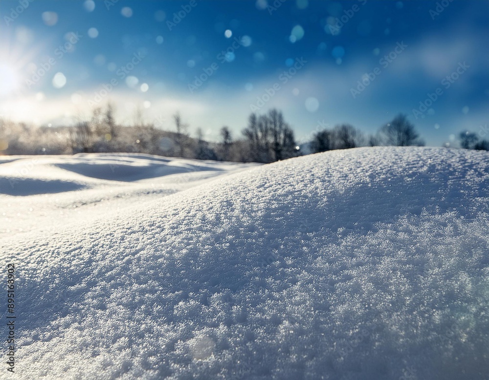 Fine, powdery snow with a sparkling, crystalline appearance. Fine, powdery snow with a sparkling, crystalline appearance.