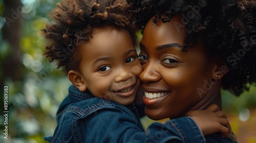 Mother Holding Child